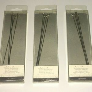 3 Pk Wedding Bouquet Jewelry Hair Pin